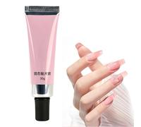 Colla per unghie, gel per colla per unghie, 30 g, colla in gel trasparente, super forte, colla per unghie in acrilico a lunga durata, premere la colla per unghie per estensione delle unghie