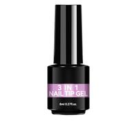 Colla Per Unghie Gel UV - Gel Base Adesivo Per Unghie A Lunga Durata Da 8 Ml | Colla Ṕer Extension Ñail Ad Asciugatura Rapida P̀er La Stampa Sulle Punte Delle Únghie Strass Ńail Art Salon Fai Da Te
