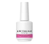 Colla per Unghie in Gel 15ml Adesivo per Decorazione e Modellazione