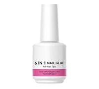 Colla per Unghie in Gel - 15ml Colla Multifunzionale per Strass e Punte,Attrezzo per Scultura Gel | per Manicure e Sculture, Adesione e Rinforzo per Donne e Ragazze, per Uso in Casa, Matrimonio e