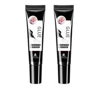 Colla per Unghie in Gel 2 pezzi - Non Necessita di UV, Colla per Unghie Super Forte, Asciugatura Rapida, Gel per Unghie a Lunga Durata, Collante Per Unghie 15gx2