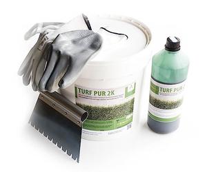 COLLA prato sintetico kit 10 kg erba artificiale manto tappeto giardino bicomponente
