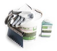 COLLA prato sintetico kit 5 kg erba artificiale manto tappeto giardino bicomponente