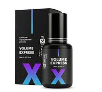 Colla Professionale Extension Ciglia Extreme Look "Volume Express" 5ml | Ultrarapida e Resistente | Adesione in 0,5 sec | Durata fino a 8 settimane | Ideale per Tecnica Volume | Non Causa Incollature