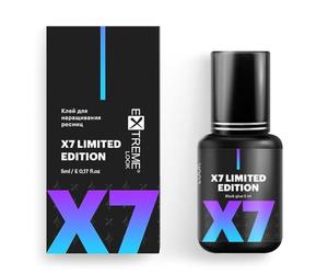 Colla Professionale per Extension Ciglia EXTREME LOOK "X7" 5ml | Adesivo Ciglia Finte Resistente e Veloce | Adesione in 1 sec. | Durata fino a 8 settimane | Universale | per "One to One" e "Volume" |