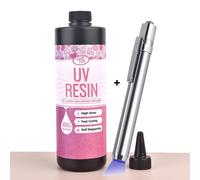 Colla Resina UV Rapida 100G Alta Durezza e Trasparenza Con Luce UV Fai da te