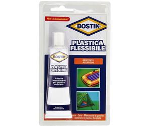 COLLA RESISTENTE ALL'ACQUA ADESIVO IN TUBETTO PER PVC PLASTICA FLESSIBILE BOSTIK