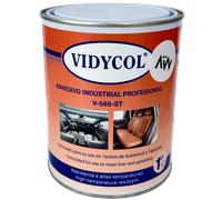 Colla resistente alle alte temperature per tappezzeria e TACCO AUTO. Lattina da 1 litro. Colla resistente da applicare con pennello, super adesiva ed extra resistente. Tessuto Aweave