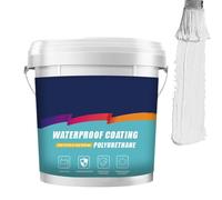 Colla sigillante impermeabile - Rivestimento impermeabile in poliuretano Firelye, colla trasparente invisibile da 35 once per piastrelle, adesivo trasparente multiuso per riparazioni di pareti esterne