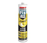 COLLA SOUDAL FIX ALL TURBO BIANCO 290 ml - Ferrero Ferramenta