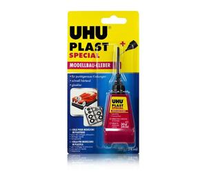 Colla speciale per plastiche UHU PLAST SPECIAL Speciale per modellismo + Ago 30g