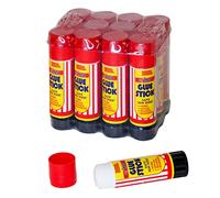 Colla Stick 21 Gr, Non Tossica, Adatta Anche per Bambini, Confezione da 12 Pezzi