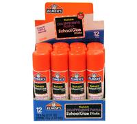 Colla stick viola a scomparsa Elmer's lavabile, 6 grammi, confezione da 12