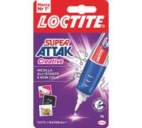 Colla Super Attak Creative Gr. 3 Henkel - Adesivo Istantaneo Gel Henkel Colori e