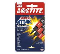 COLLA 'SUPER ATTAK POWER GEL MINI' 3 x 1 gr