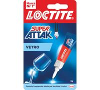 Colla Super Attak Vetro - 3 gr - trasparente - Loctite