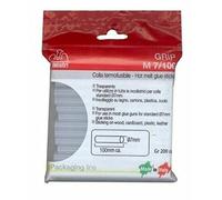 RO-MA - 1196750 - Colla termofusibile M7-100 - diametro 7 mm - lunghezza 10 cm - 200 gr - trasparente - Romeo Maestri - 98259 - Conf. da 1 Pz. - 1196750