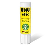 Colla UHU Stic - Senza Solventi - Applicazione Trasparente - Formati Assortiti