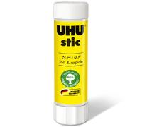 Colla UHU Stic - Senza Solventi - Applicazione Trasparente - Formati Assortiti