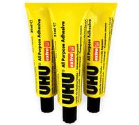 Colla Universale UHU Gel Extra 31Ml Confezione Da 3 Tubetti