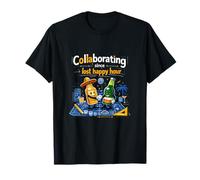 Collaborare dall'ultimo Happy Hour Blueprint Party Maglietta
