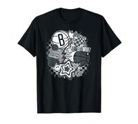 Collage di Adesivi NBA Brooklyn Nets Maglietta