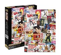 Collage di poster del film Elvis, puzzle da 1000 pezzi super carino e da assembl