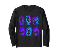 Collage di Street Dance Urban Breakdance Bboy Graffiti Maglia a Manica
