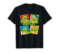 Collage di TMNT Heroes Half Shell Team in Stile Fumetto retrò Maglietta