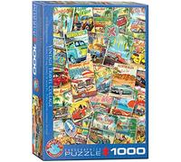 Collage di viaggio vintage