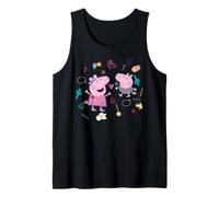 Collage Divertente di Peppa Pig George Best Sister Brother BFF Classic Canotta