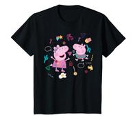 Collage Divertente di Peppa Pig George Best Sister Brother BFF Classic Maglietta