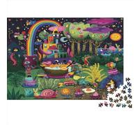 Collage divertente Jigsaw Puzzle Impossibili 500Pcs Decorazione Per La Casa. Giochi Rilassamento E Intelligence Per Adulti E Ragazzi Da 14 Anni 500pcs (52x38cm)