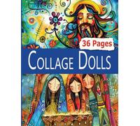 Collage Dolls: 36 Pages of Folk-art Holy Family Christian Christmas Paper for Junk Journals, Holiday Crafts, and Mixed-Media Art