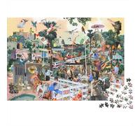collage Jigsaw Puzzle Impossibili 1000Pcs Decorazione Per La Casa. Rilassamento E Intelligence Per Adulti E Bambini Da 12 Anni 1000pcs (75x50cm)