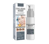 Collagen Boost Siero antirughe, collagene boost anti-età, per il viso con acido ialuronico e vitamina C, siero per la pelle riduce le rughe e rassoda (1 pezzo, 1 pezzo)