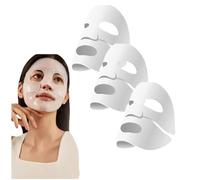 Collagen Deep Mask - Bio-Collagen Real Deep Mask,Hydrating Overnight Mask,Collagen Reverse Film Volume Peel off Mask,Wash Free Collagen Firming Mask,Pure Collagen Films Face Mask (3 Pcs)