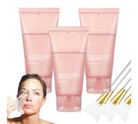 Collagen Night Deep Wrapping Mask, Overnight Wrapping Peel Off Maschera viso Biocollagene per la cura della pelle secca e disidratata (3 pezzo)