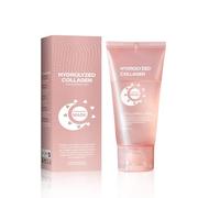 Collagen Overnight Wrapping Peel Off Face Mask Pack - Elasticity & Over Night Care, Reduces Sagging & Dullness - Collage idrolizzato for Glowing Skin - Skin Night Care 75 ml (1)