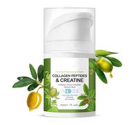 Collagen Peptide crema idratante complesso con retinolo e creatina - Rassodante pelle crema rinforzante - Anti-invecchiamento viso rughe crema, giorno e notte idratante crema viso -1,7oz
