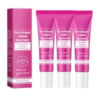 Collagen Peptide Lip Balm, plumping lip balm for a clear, glossy finish, suitable for all skin types
