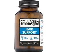 COLLAGEN SUPERDOSE Hair Support - Collagene Marino Idrolizzato, Integratore Con