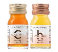 Collagene + Acido Ialuronico da Bere - Primabiotic Duo Pack | 60 Flaconcini da 3
