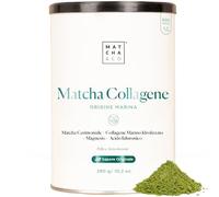 Collagene al Matcha. Collagene Marino con Magnesio, Tè Matcha e Acido Ialuronico. Articolazioni, pelle e unghie. 296 g. Collagene in polvere al matcha. (Matcha)