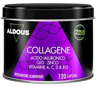 Aldous - Collagene Idrolizzato con Acido Ialuronico - Capelli, Pelle,