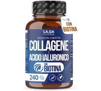 Collagene e Acido Ialuronico + BIOTINA per Capelli, Pelle Unghie e Articolazioni