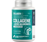 Collagene E Acido Ialuronico. Collagene Idrolizzato, 120 Compresse Arricchite Co