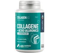 Collagene e Acido Ialuronico Collagene idrolizzato 120 compresse arricchite con