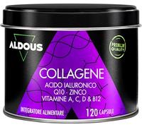 Aldous - Collagene Idrolizzato con Acido Ialuronico - Capelli, Pelle,