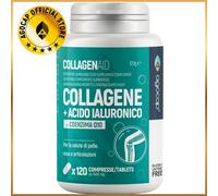 Collagene Idrolizzato + Acido Ialuronico + Coenzima Q10 - 120 cpr - Agocap